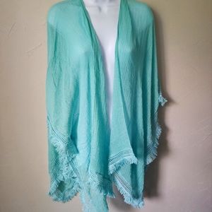 Light blue cardigan cover